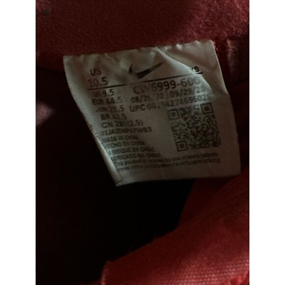 Nike Air Force 1 '07 LV8 Low Triple Red CW6999-600 Men’s Size 10.5 - Picture 7 of 7